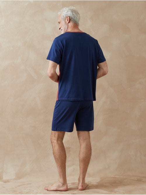 Lot pyjashort + pyjama pur coton - DAXON - Kiabi Lot pyjashort + pyjama pur coton - DAXON - Kiabi