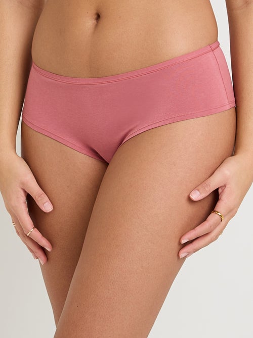 Lot shorty x3 coton bio Geraldine - RougeGorge Lingerie - Kiabi