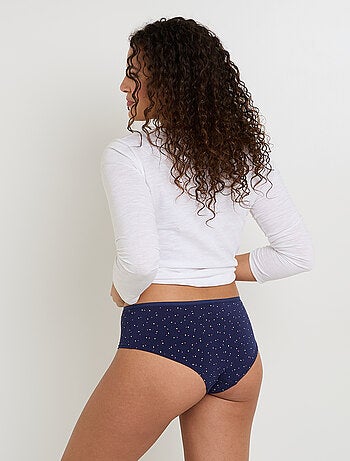 Lot shorty x3 coton bio Geraldine - RougeGorge Lingerie