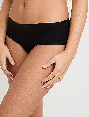 Lot shorty x3 coton bio Geraldine - RougeGorge Lingerie