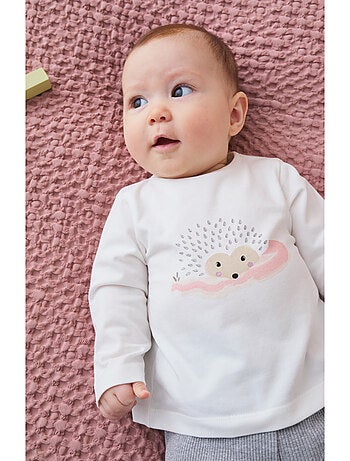 Lot t-shirt + legging, jersey côtelé Noukie's