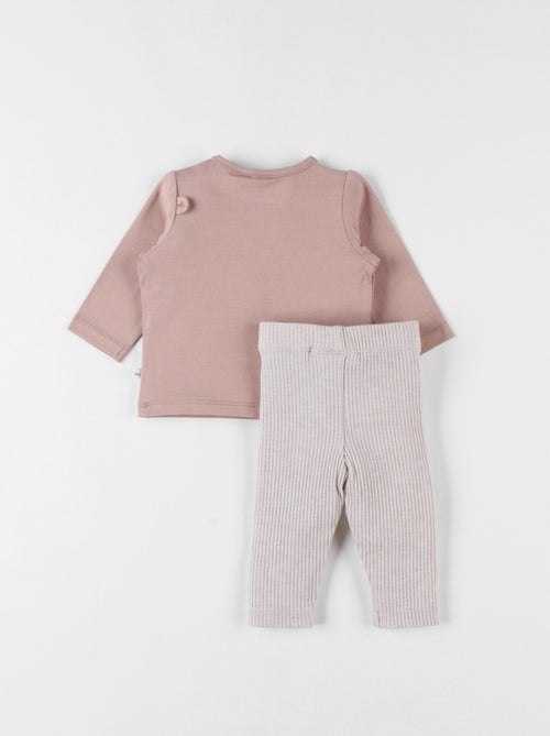 Lot t-shirt + legging, jersey Noukie's - Kiabi