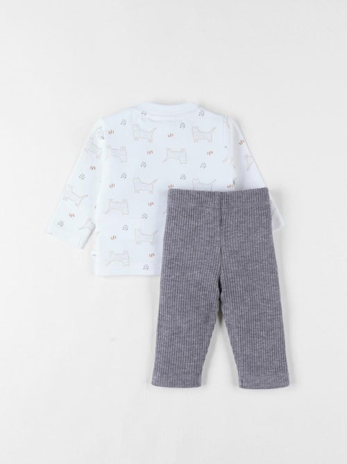 Lot t-shirt + legging, jersey Noukie's - Kiabi
