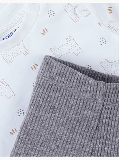 Lot t-shirt + legging, jersey Noukie's - Kiabi