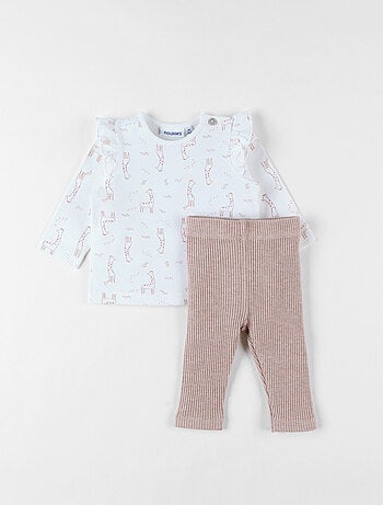 Lot t-shirt + legging, jersey Noukie's