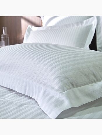 Lot taie d'oreiller satin de coton amboise