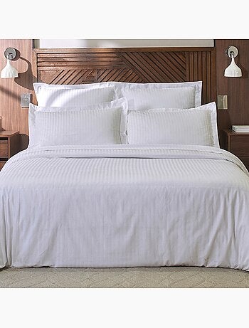 Lot taie d'oreiller satin de coton amboise