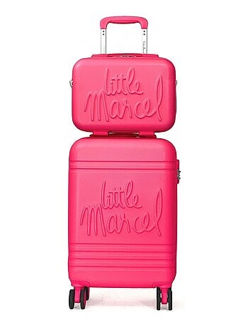 Lot valise cabine 55cm plus un vanity rigide