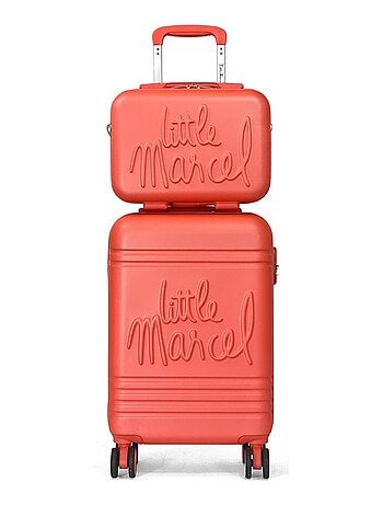 Lot valise cabine 55cm plus un vanity rigide