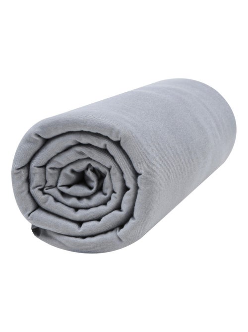 Lot x2 Draps housse bébé 100% jersey Bio peigné - 'P'tit Basile' - Kiabi