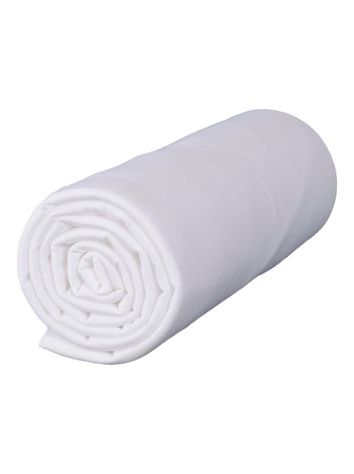 Lot x2 Draps housse bébé 100% jersey Bio peigné - 'P'tit Basile' - Kiabi