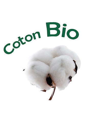 Lot x2 Draps housse berceau - Coton Bio - 'P'tit Basile'