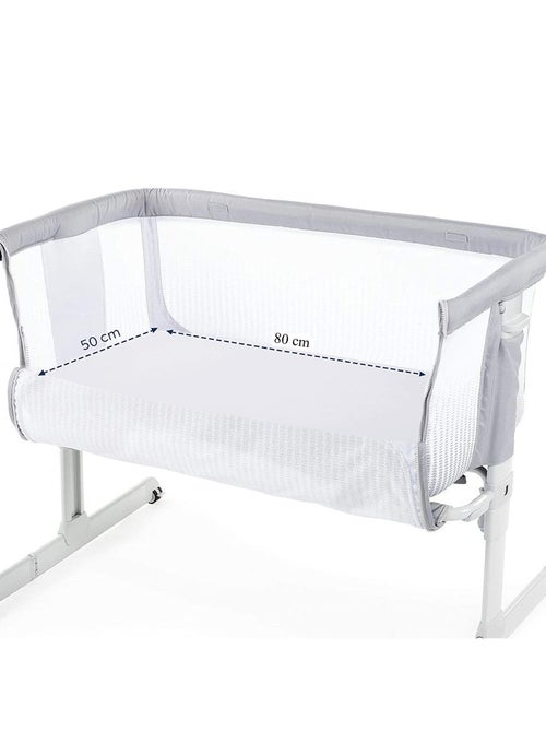 Lot x2 Draps housse berceau - Coton Bio - 'P'tit Basile' - Kiabi