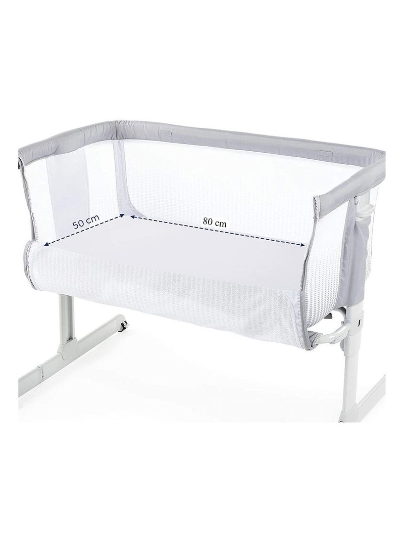 Lot x2 Draps housse berceau - Coton Bio - 'P'tit Basile' Rose clair - Kiabi