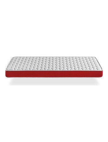 LOT X2 Matelas en mousse respirante VELVET, Epaisseur 14 CM , Ergonomique et adaptable