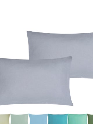 Lot x2 Taies d'oreiller - 100% coton Bio - 'Ptit Basile'