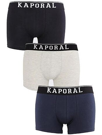 Lot x3 Boxers homme Kaporal