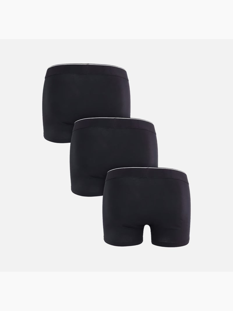 Lot x3 Boxers homme Kaporal Noir - Kiabi
