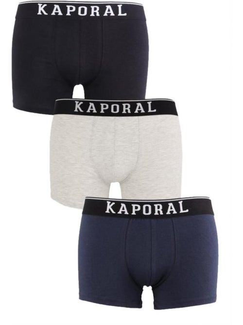 Lot x3 boxers homme kaporal - Kiabi