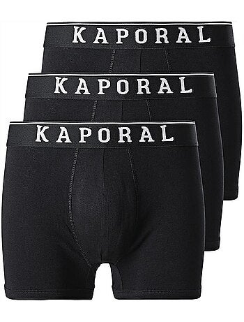 Lot x3 boxers homme kaporal