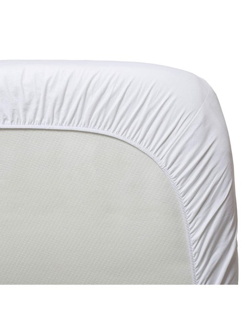 Lot x3 Draps housse bébé 100% jersey Bio peigné - 'P'tit Basile' - Kiabi