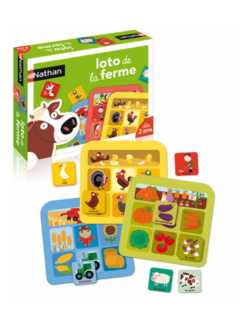 Loto de la ferme Vert - Kiabi