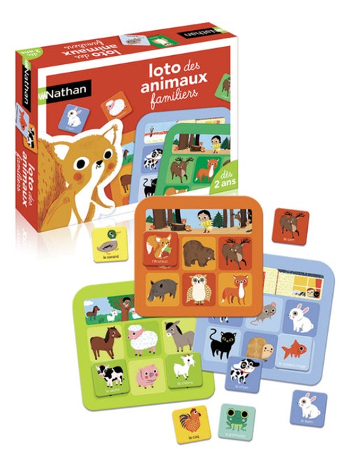 Loto des animaux familiers - Kiabi