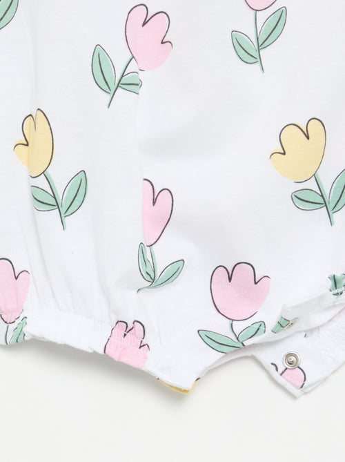 Lots de 2 barboteuses sans manches - Kiabi