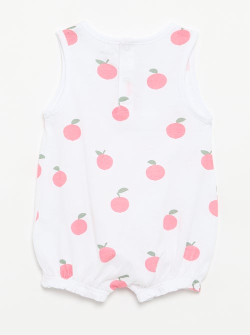 Lots de 2 barboteuses sans manches - Kiabi