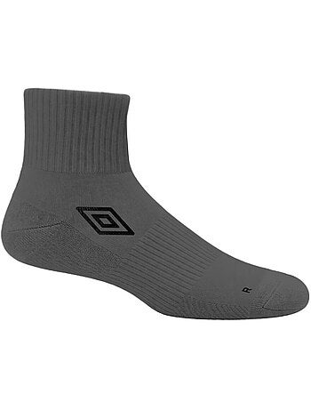 Lots de 6 paires de chaussettes quarter mid core umbro