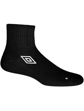 Lots de 6 paires de chaussettes quarter mid core umbro