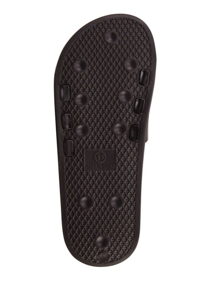 Lotto - Claquettes motif logo LATHI Noir - Kiabi