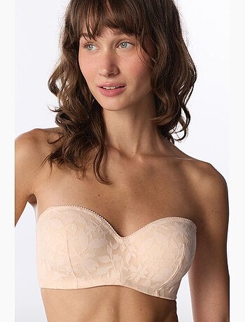 Lotus soutien-gorge en dentelle fleurie rembourré penti