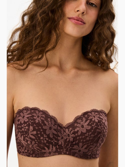 Lotus soutien-gorge en dentelle rembourré penti - Kiabi Lotus soutien-gorge en dentelle rembourré penti - Kiabi