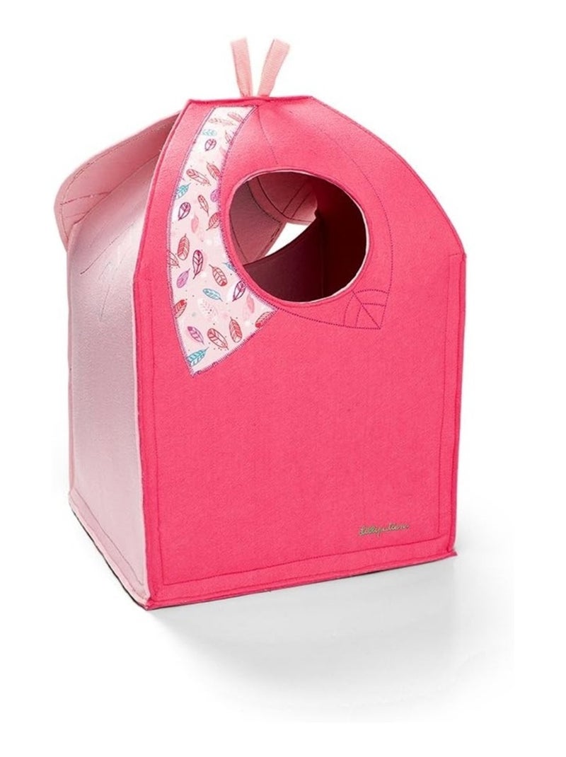 Louise - la corbeille de rangement Rose - Kiabi