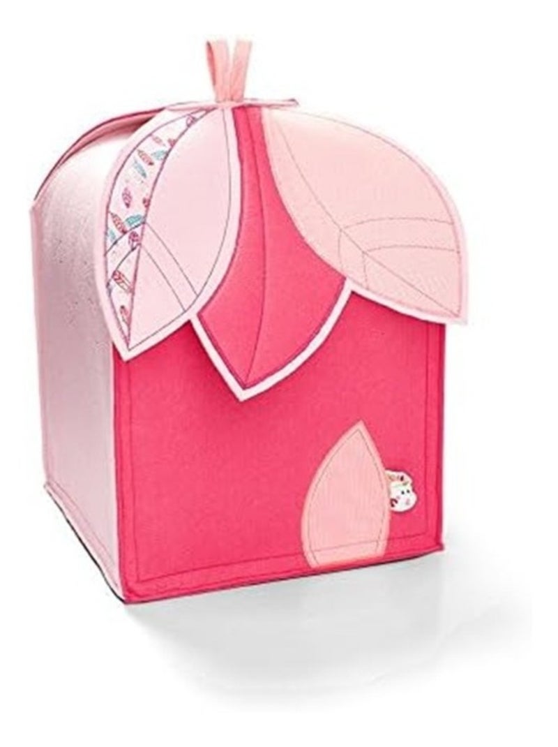 Louise - la corbeille de rangement Rose - Kiabi