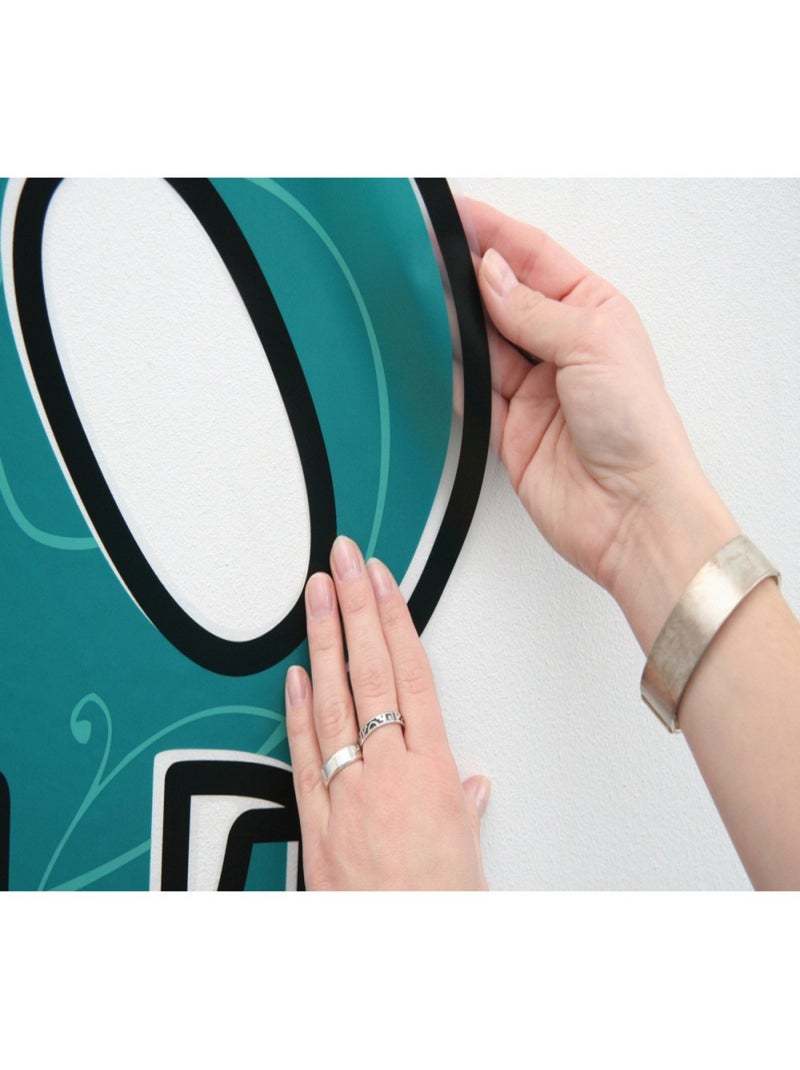 Love, Sticker murale - 50x70 cm Multicolore - Kiabi