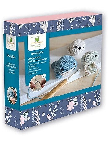 Lovely Box - SYCOMORE - Amigurumi - Animaux de la mer - Dès 10 ans