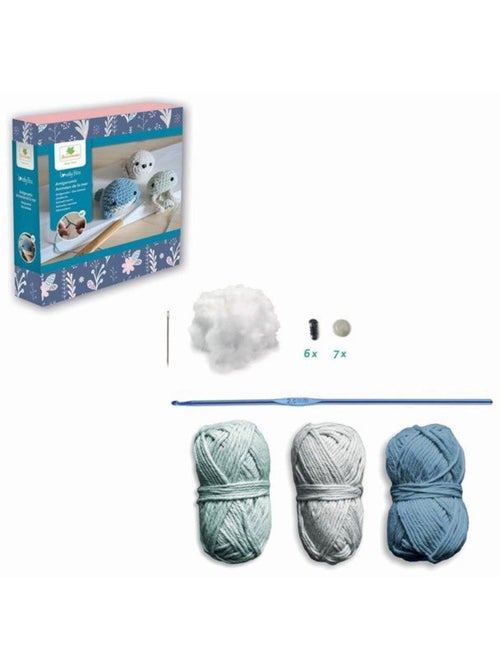 Lovely Box - SYCOMORE - Amigurumi - Animaux de la mer - Dès 10 ans - Kiabi Lovely Box - SYCOMORE - Amigurumi - Animaux de la mer - Dès 10 ans - Kiabi