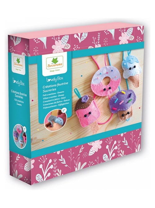 Lovely Box Creations feutrine sucreries - Kiabi