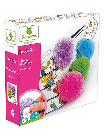 Lovely box Pompoms Kit couture