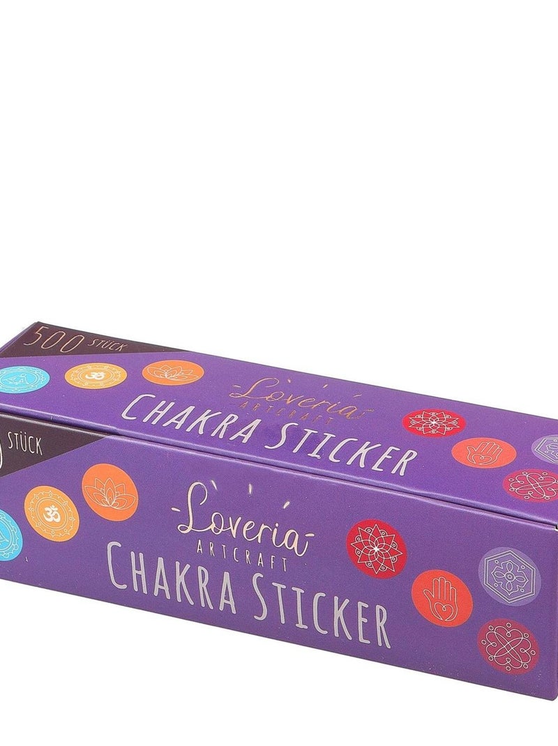 Loveria 500 Stickers chakras N/A - Kiabi