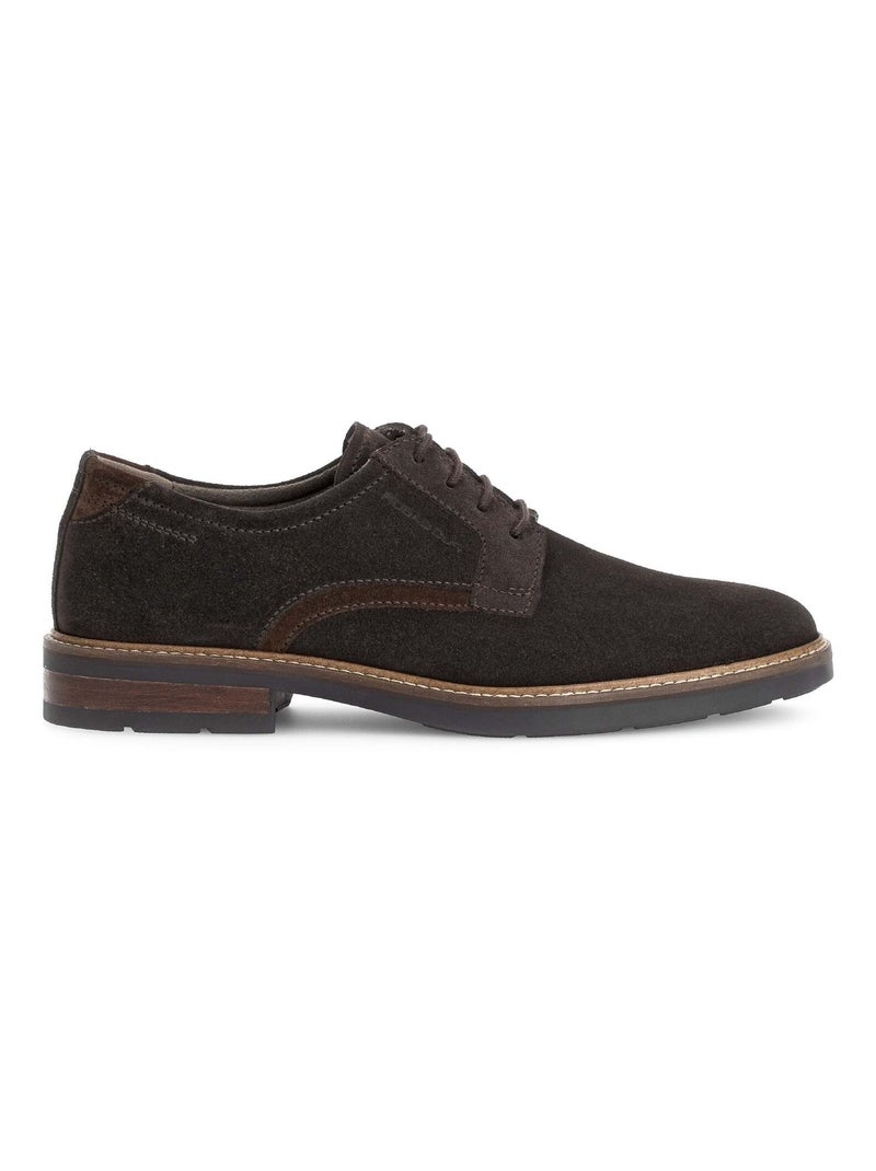 Low Boots s en velours Marron - Kiabi