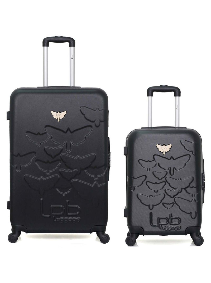 LPB LUGGAGE - LOT DE 2 - Valises grand format et cabine AELYS Noir - Kiabi