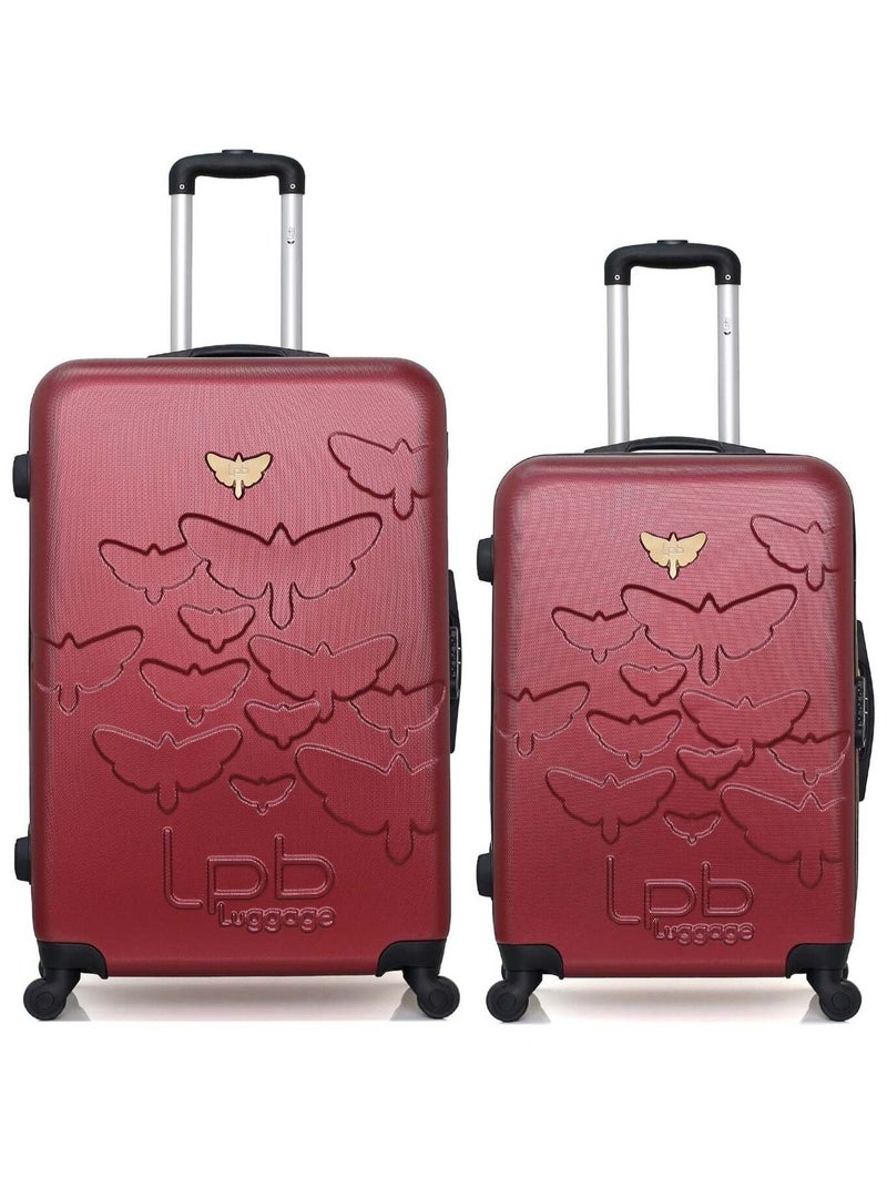 LPB LUGGAGE - LOT DE 2 - Valises grand format et weekend AELYS Bordeaux - Kiabi