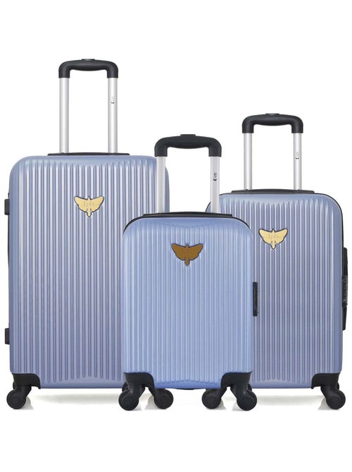 LPB LUGGAGE - Lot de 3 - Valise weekend, valise cabine et valise cabine XXS AGATA - Kiabi