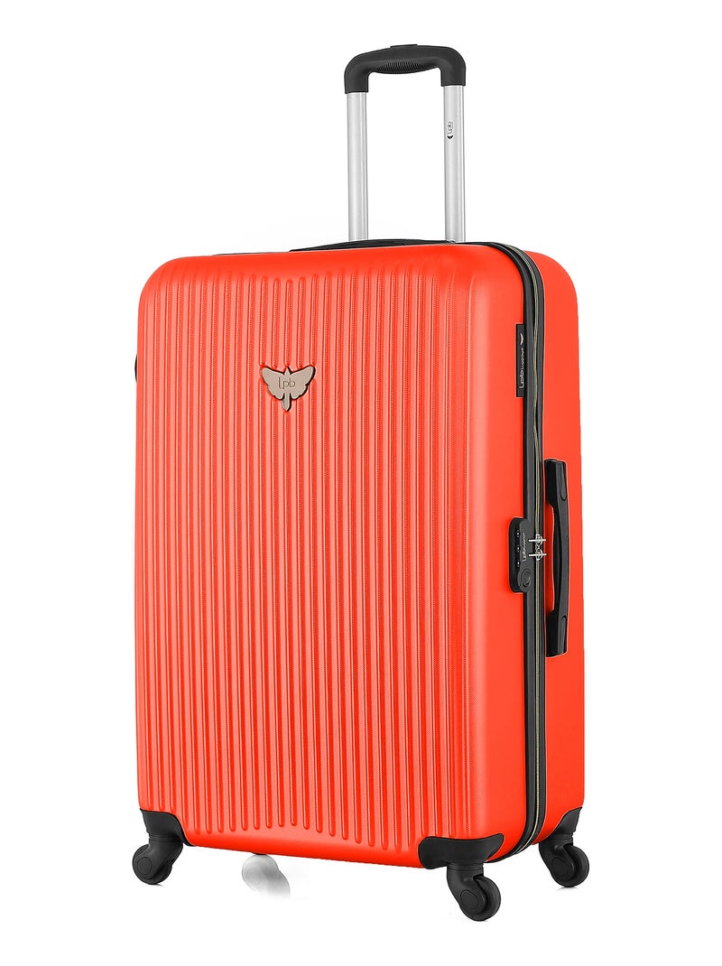 LPB LUGGAGE - LOT DE 3 - Valises grand format, weekend et cabine XXS AGATA Corail - Kiabi