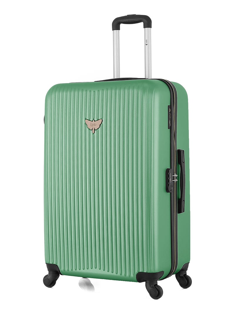 LPB LUGGAGE - LOT DE 3 - Valises grand format, weekend et cabine XXS AGATA Vert émeraude - Kiabi