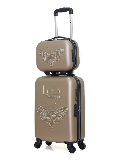 LPB LUGGAGE - Set de 2 Valises FRANCETTE-H 50 cm 4 Roues - Kiabi