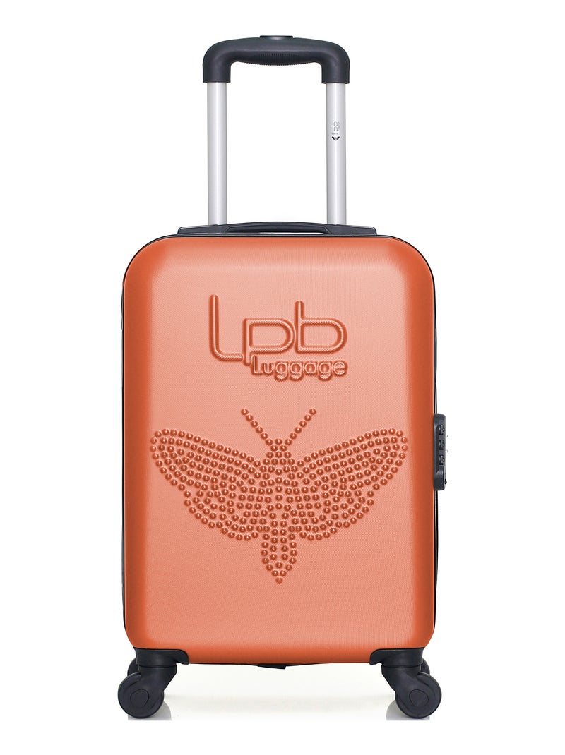 LPB LUGGAGE - Set de 2 Valises FRANCETTE-H 50 cm 4 Roues Brique - Kiabi